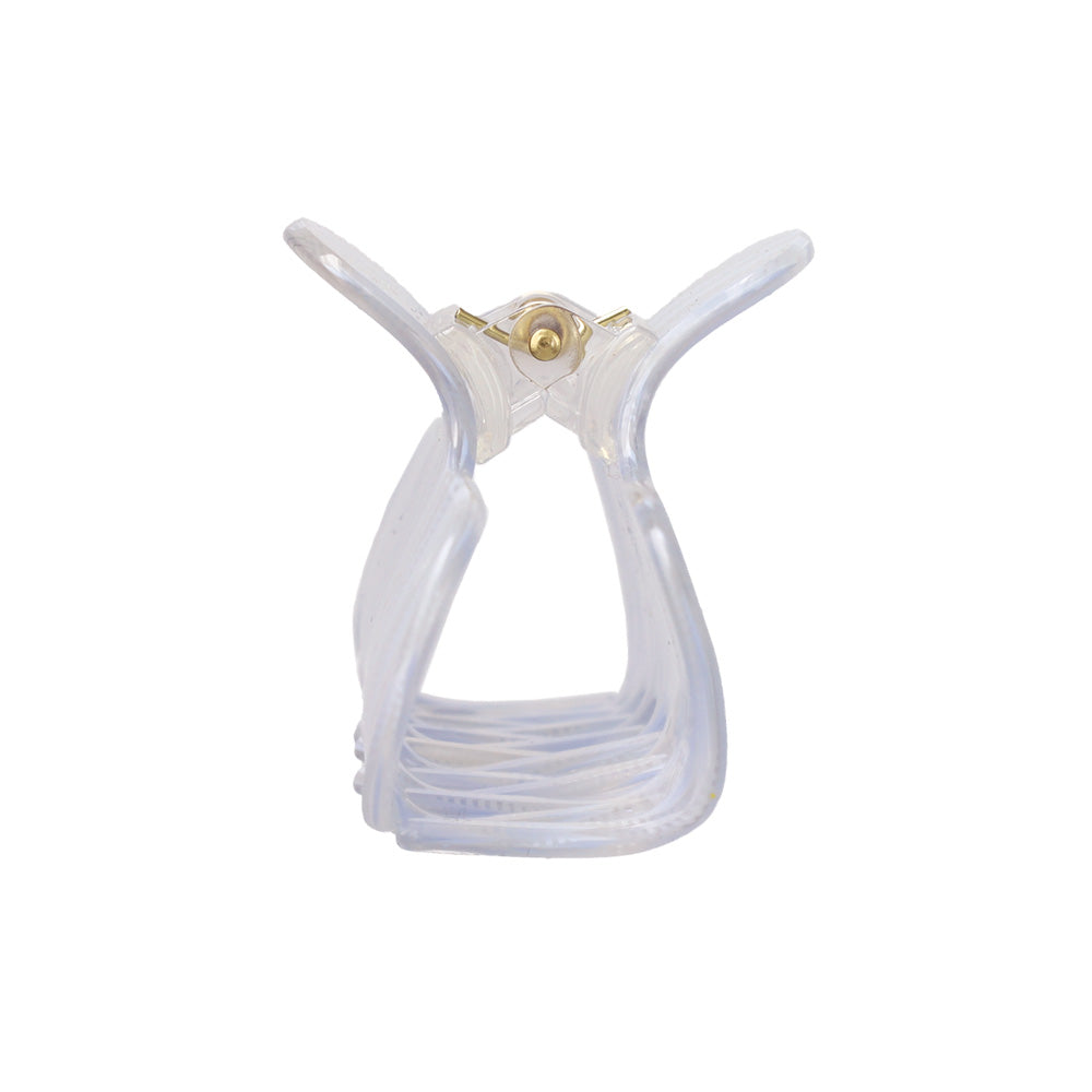 Striped Rectangle Hair Claw