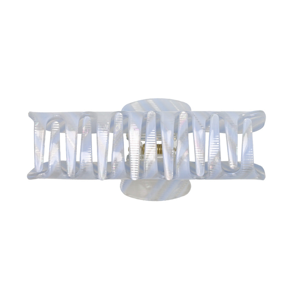 Striped Rectangle Hair Claw
