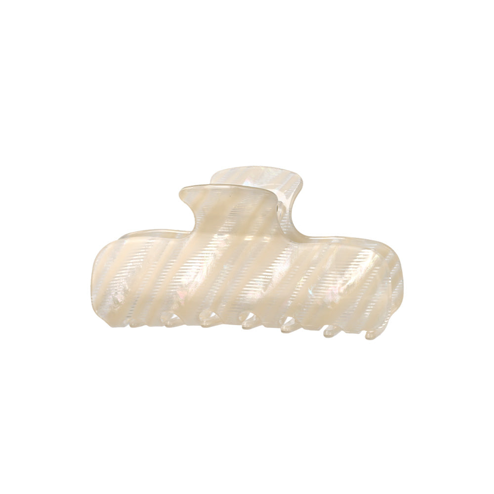 Striped Rectangle Hair Claw