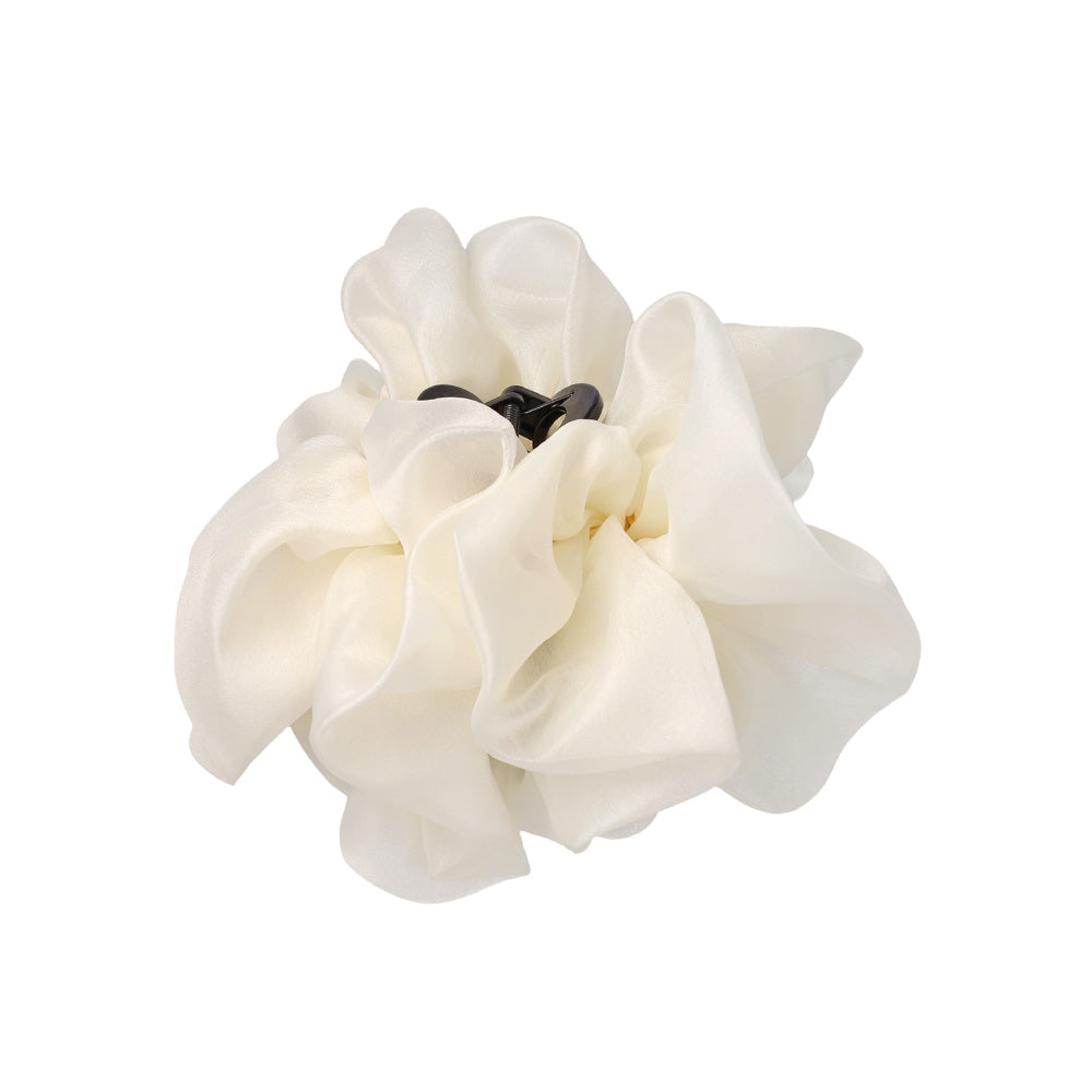 Large Shimmering Bow Hair Claw