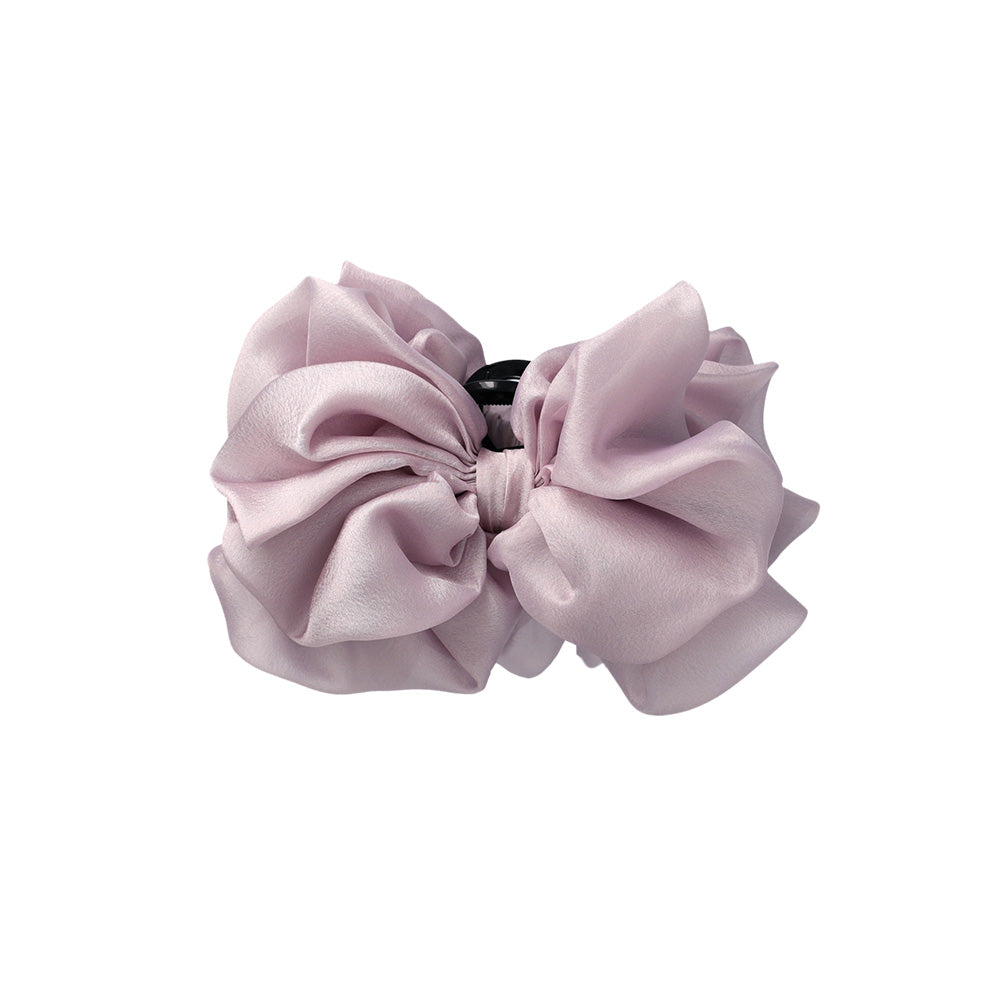Large Shimmering Bow Hair Claw