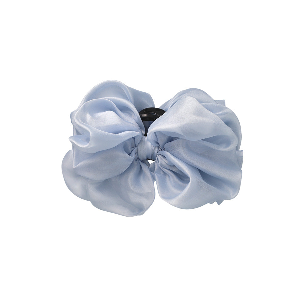 Large Shimmering Bow Hair Claw
