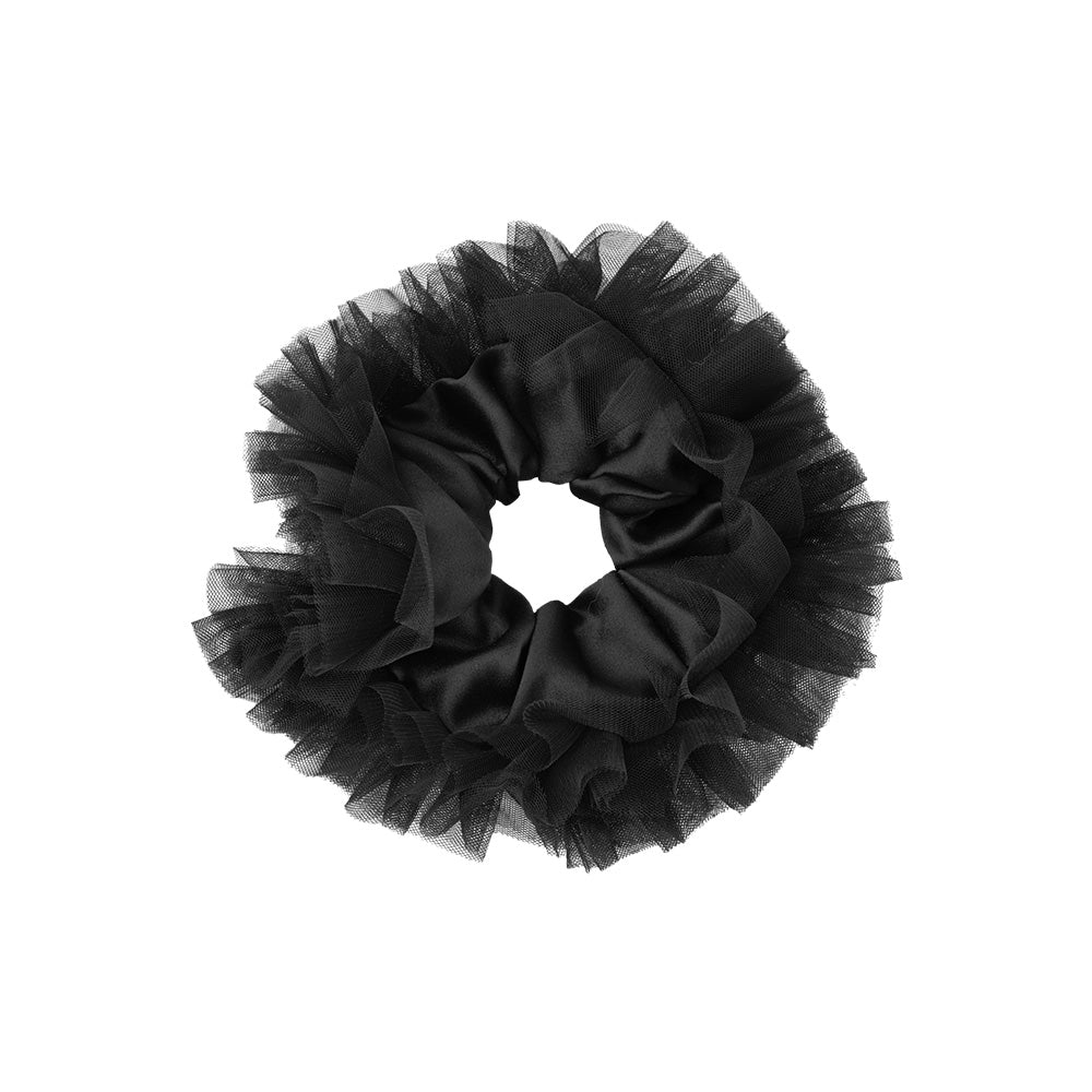 Tulle Edge Oversized Scrunchie