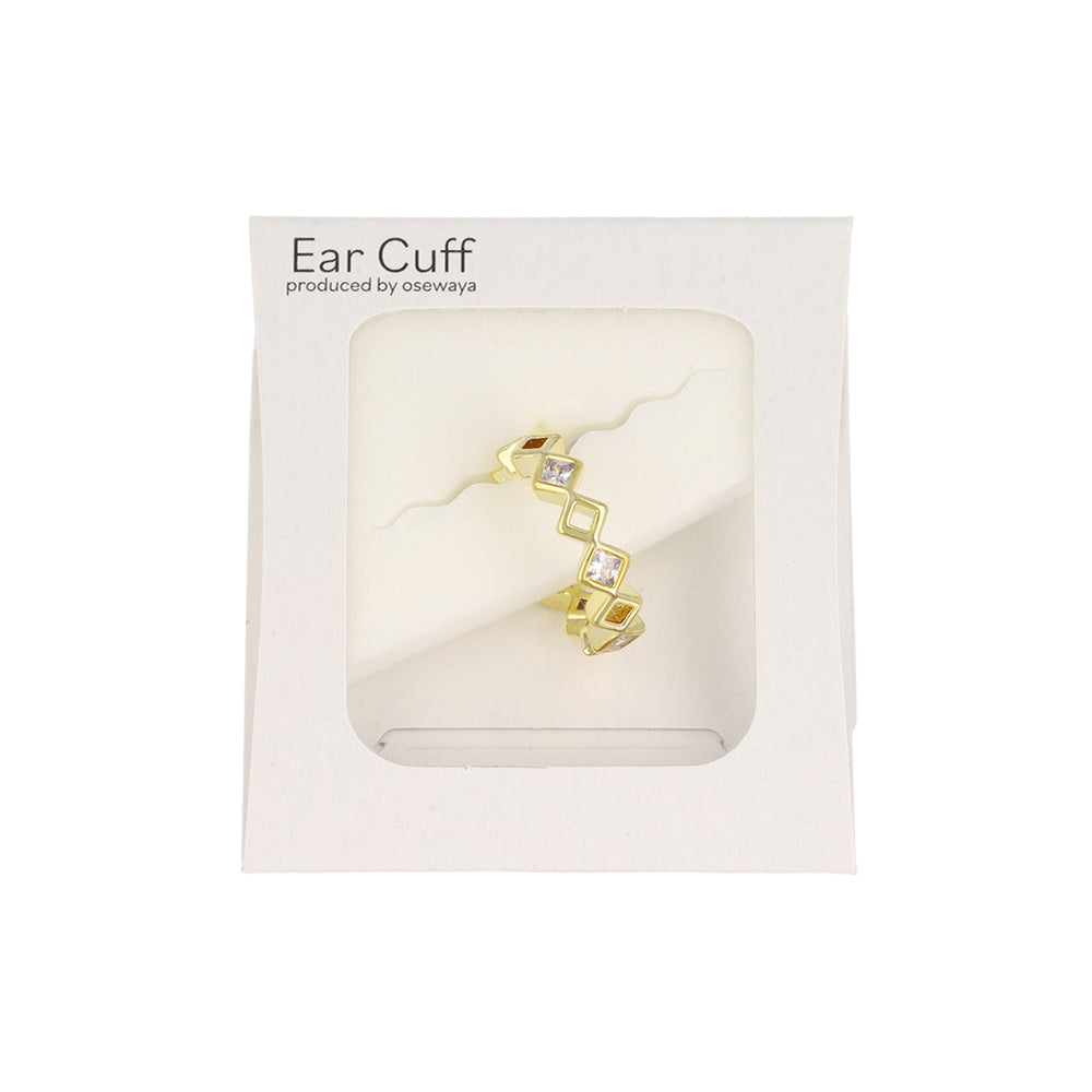 Square Link Ear Cuff