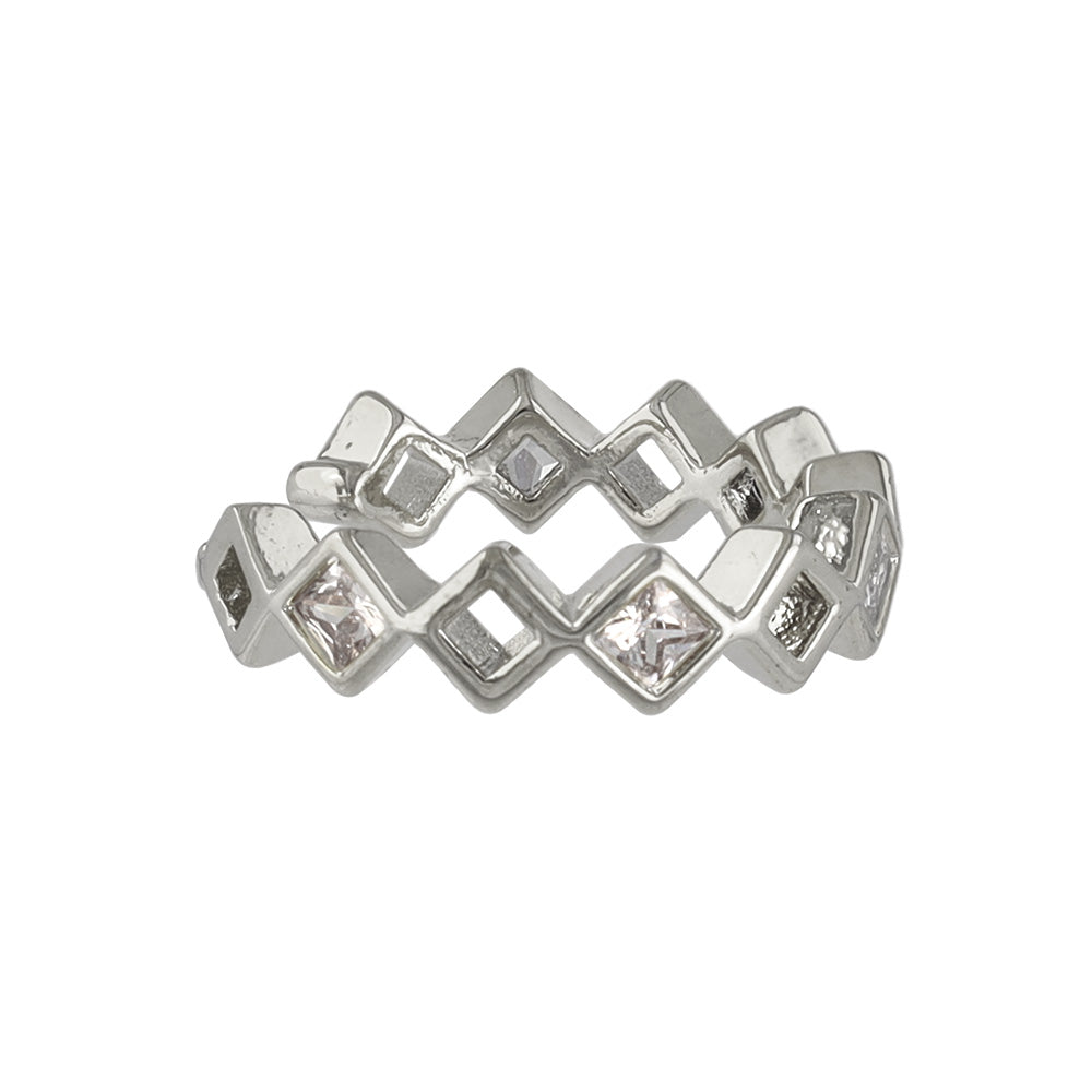 Square Link Ear Cuff