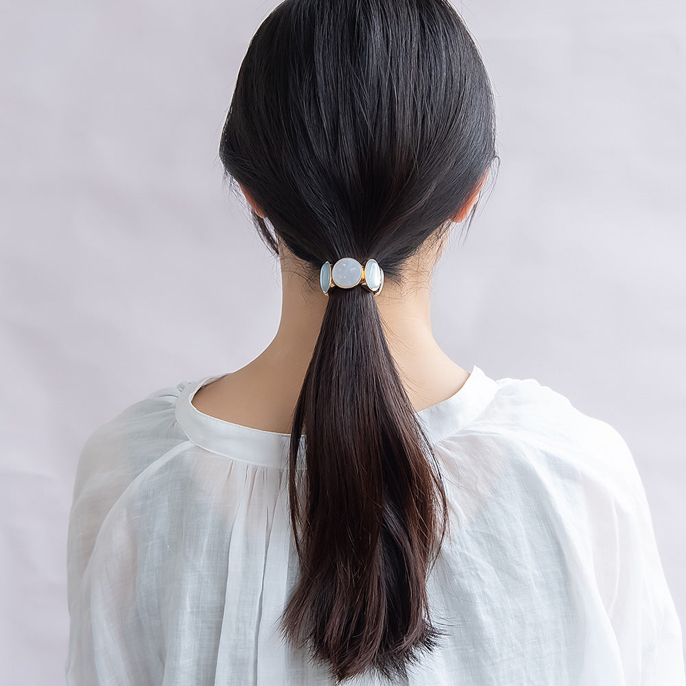 Oval Link Hair Lier Pony