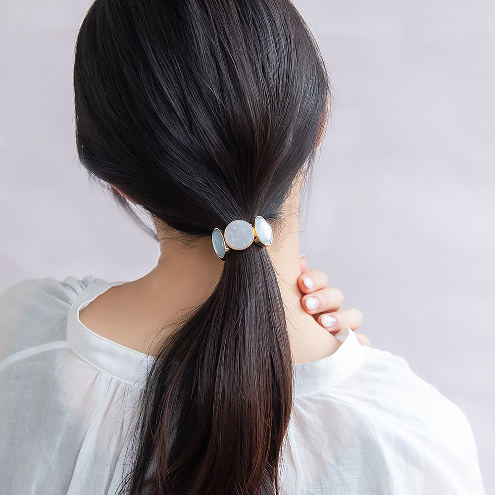 Oval Link Hair Lier Pony