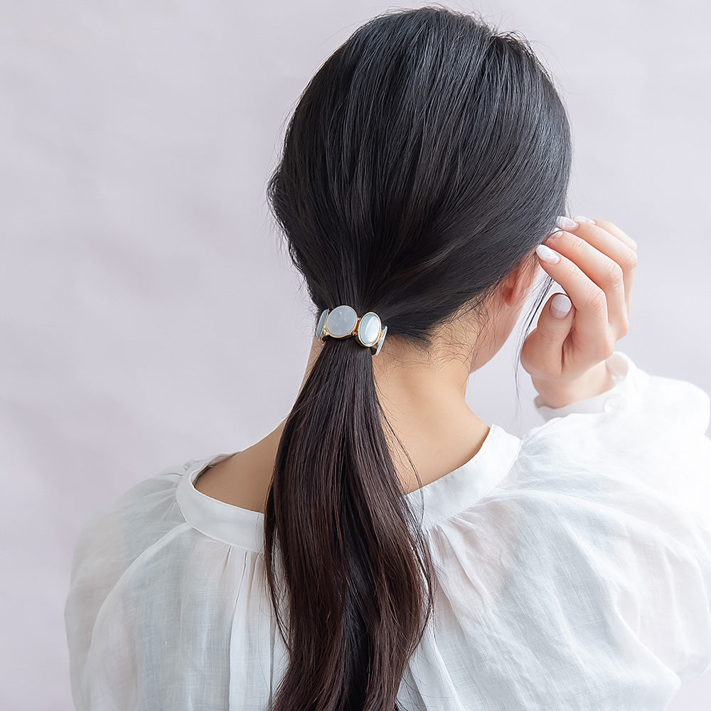 Oval Link Hair Lier Pony