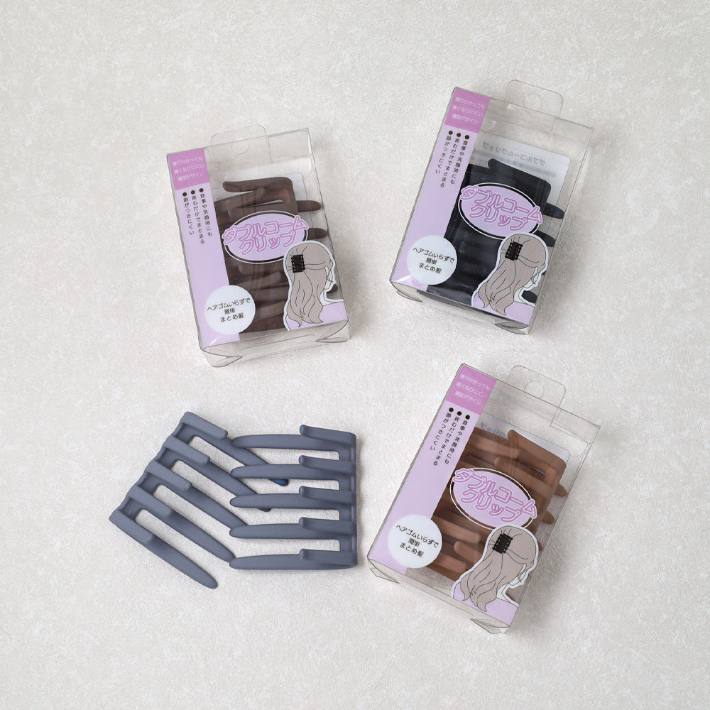 Easy Double Comb Hair Clip Set - osewaya