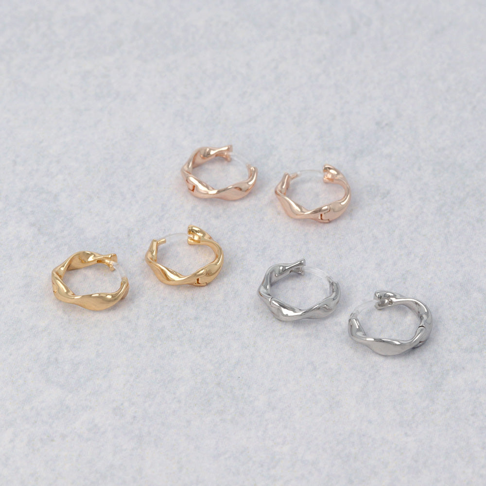 Everyday Hoop Plastic Earrings - osewaya