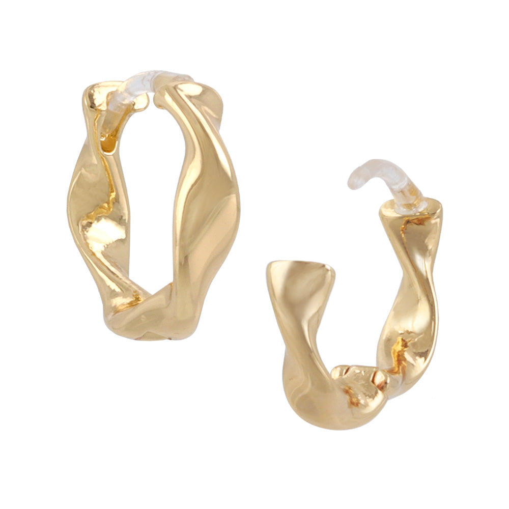 Everyday Hoop Plastic Earrings