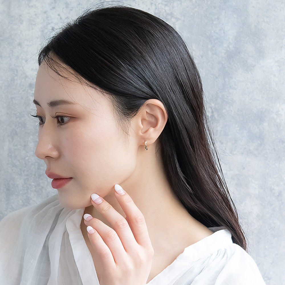 Everyday Hoop Plastic Earrings