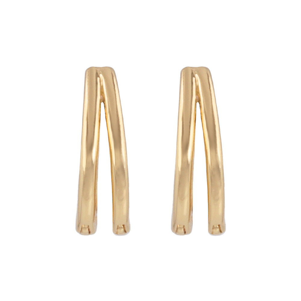 Everyday Hoop Plastic Earrings