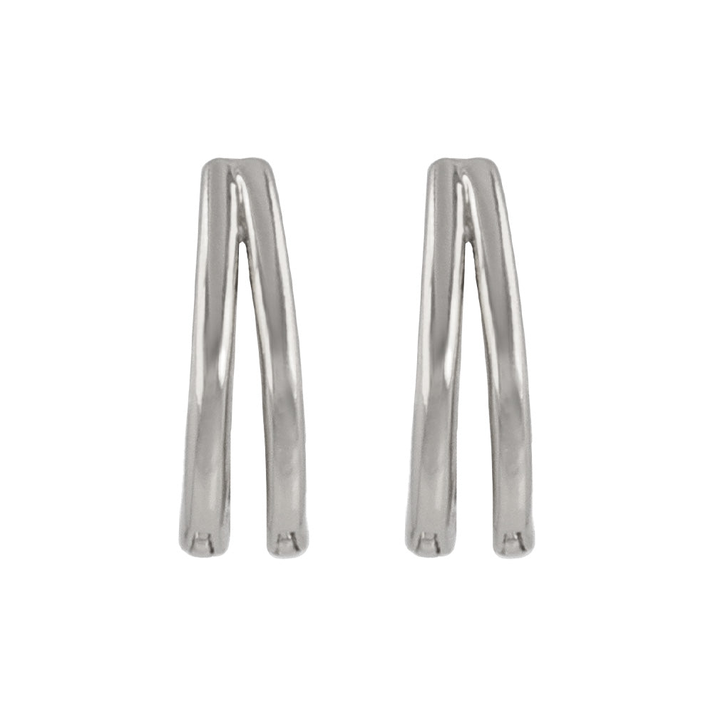 Everyday Hoop Plastic Earrings