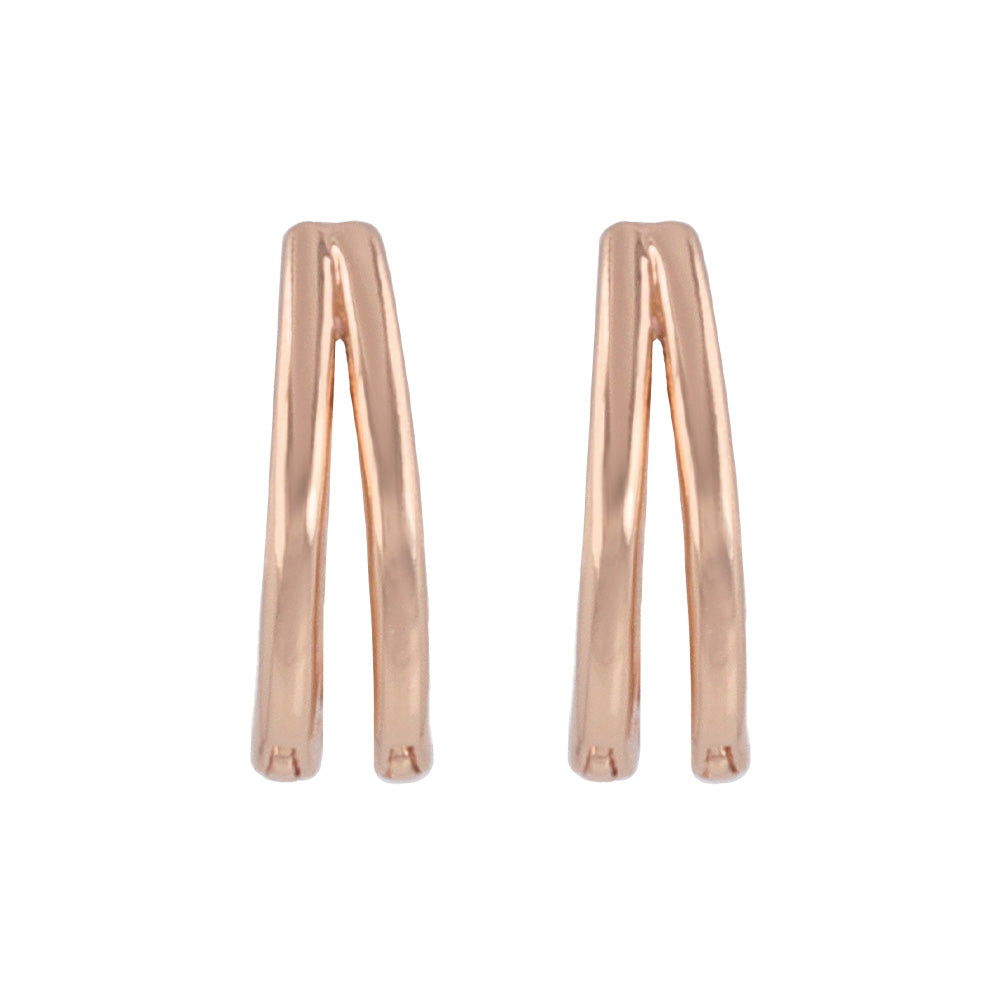 Everyday Hoop Plastic Earrings