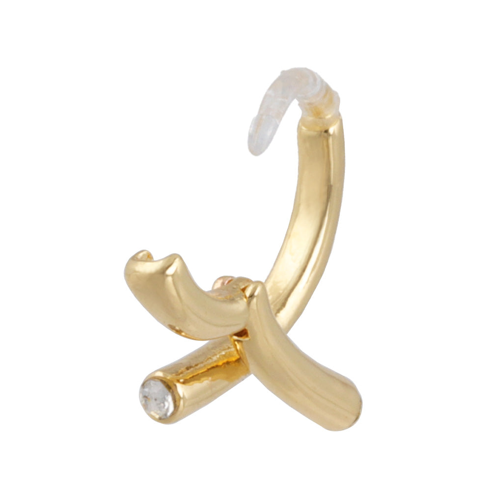 Everyday Hoop Plastic Earrings.