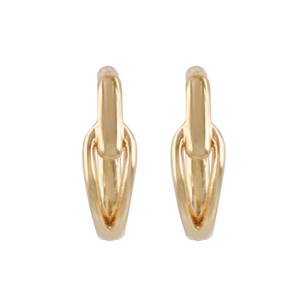 Everyday Hoop Plastic Earrings
