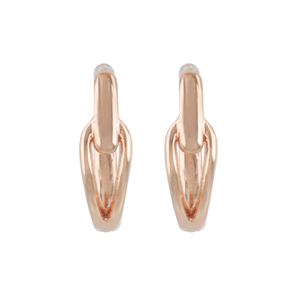 Everyday Hoop Plastic Earrings