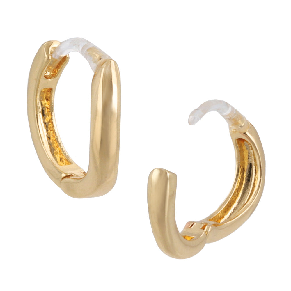 Everyday Hoop Plastic Earrings.