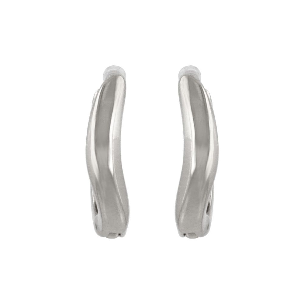 Everyday Hoop Plastic Earrings.