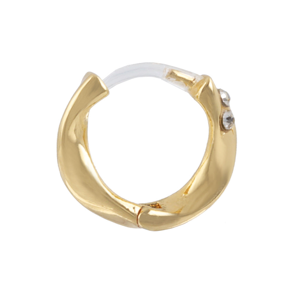 Everyday Hoop Plastic Earrings