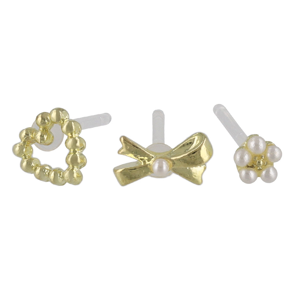 Mix & Match Plastic Earring Set