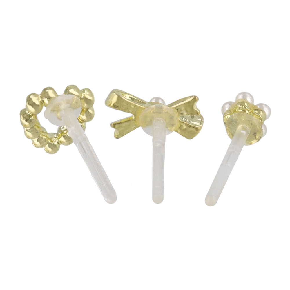 Mix & Match Plastic Earring Set