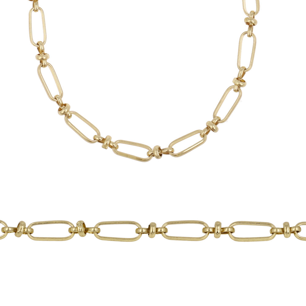Short Oval Link Necklace