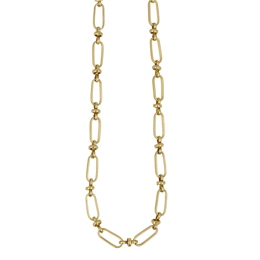 Short Oval Link Necklace