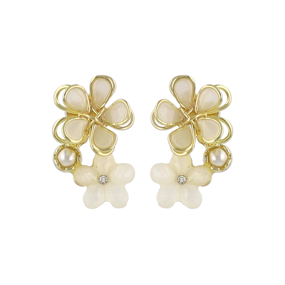 Blooming Cluster Stud Earrings