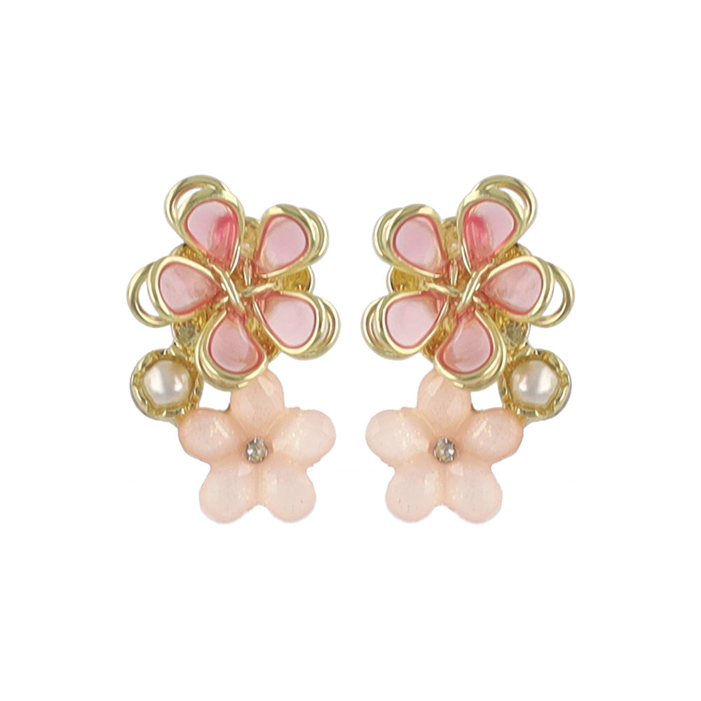 Blooming Cluster Stud Earrings