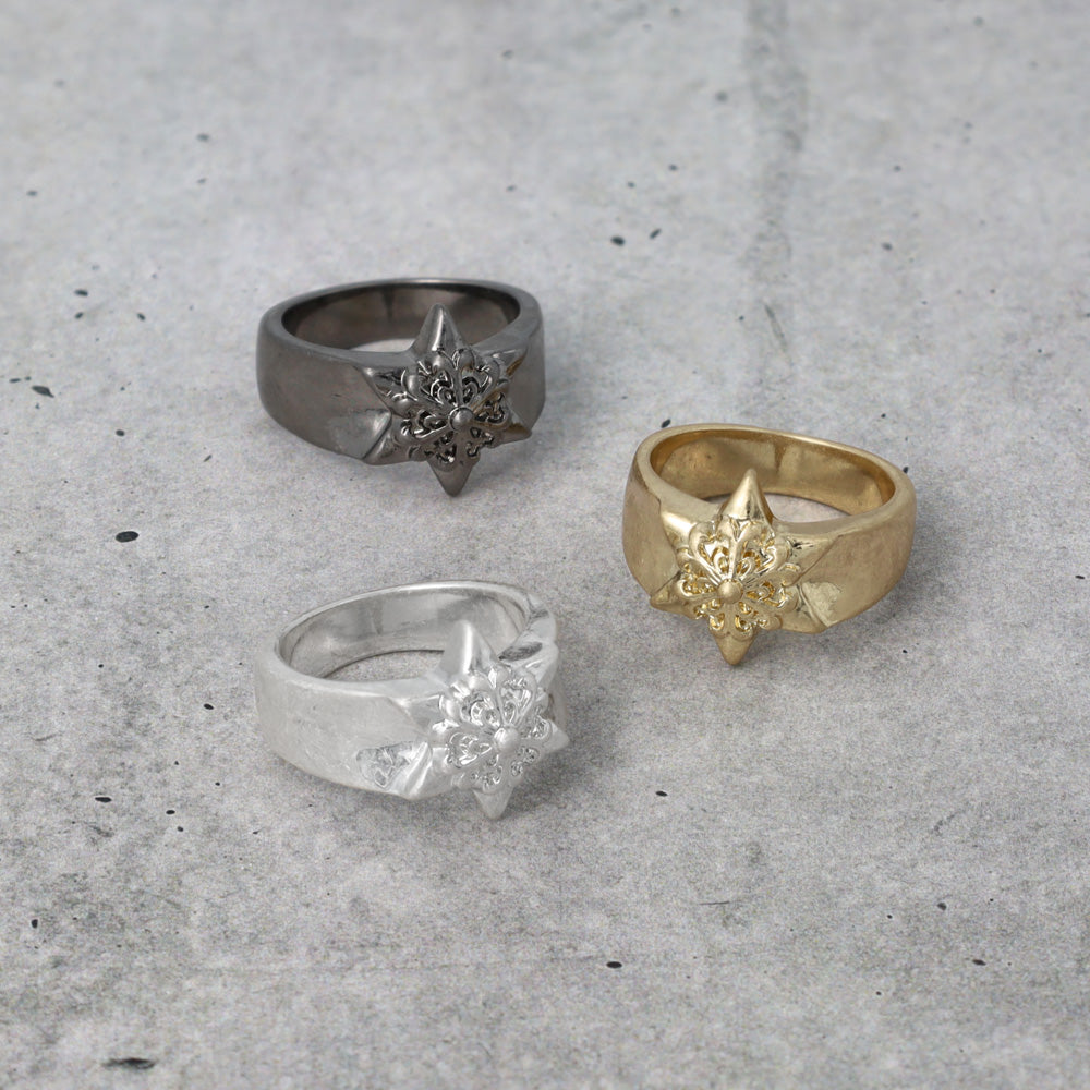 Six Point Star Ring