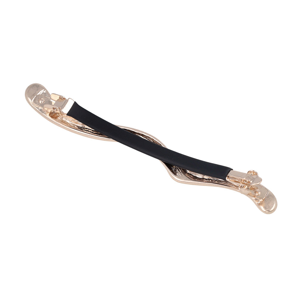 Sculptural Skinny Wave Barrette