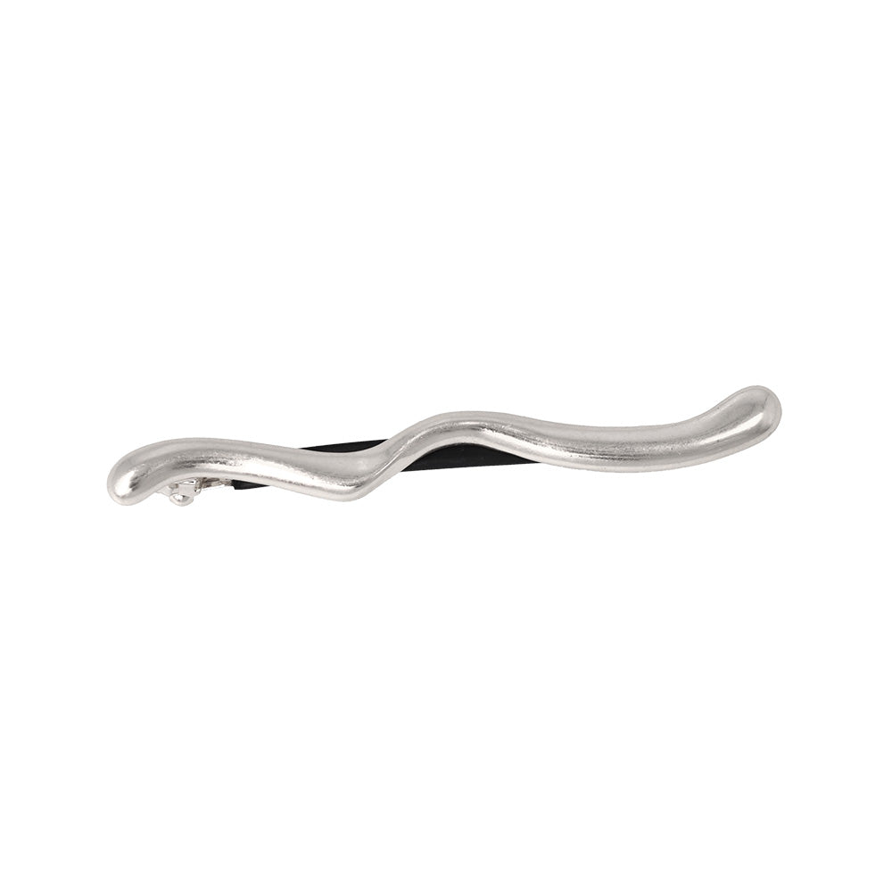 Sculptural Skinny Wave Barrette