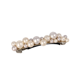 Bubble Glass Pearl Hair Barrette