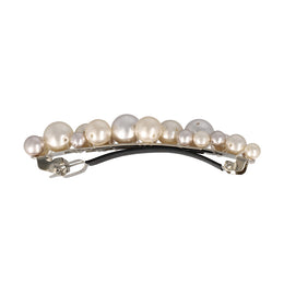 Bubble Glass Pearl Hair Barrette