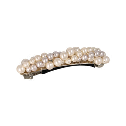 Bubble Glass Pearl Hair Barrette