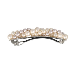 Bubble Glass Pearl Hair Barrette