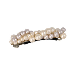 Bubble Glass Pearl Hair Barrette
