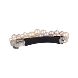 Bubble Glass Pearl Hair Barrette