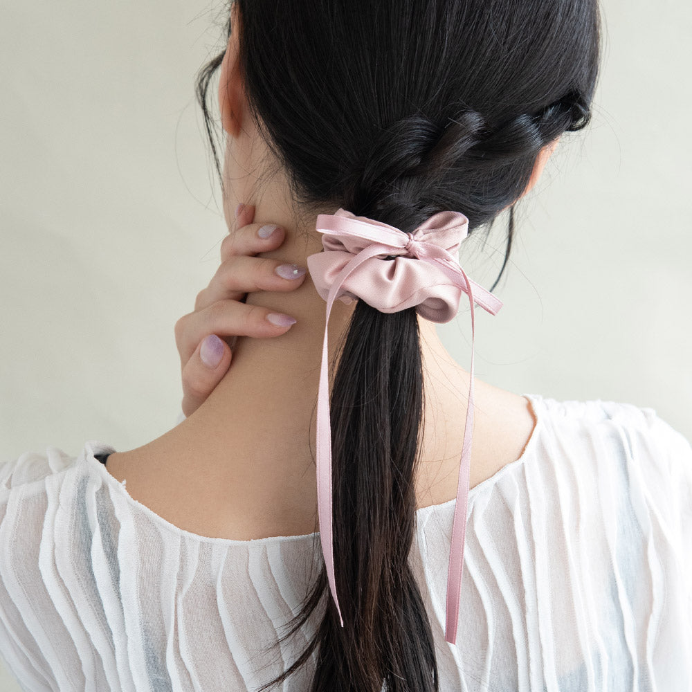 Long Bowknot Hair Scrunchie