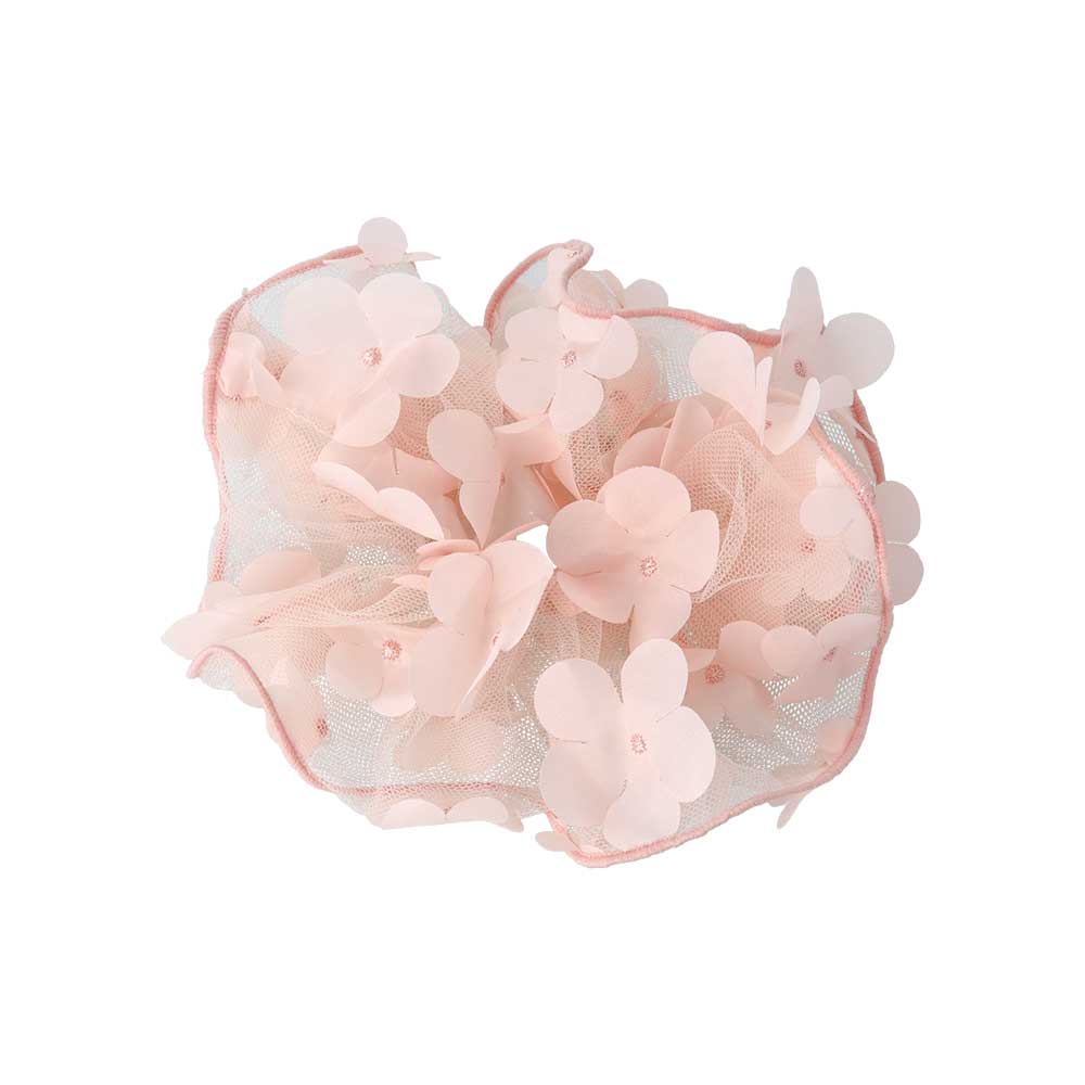 Large Blossoming Hair Scrunchie