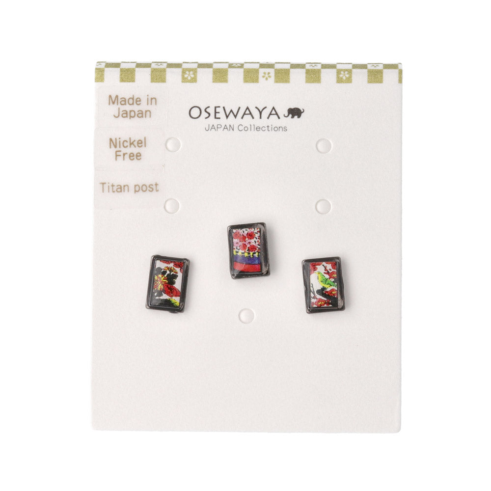 Hanafuda Stud Earring Pack