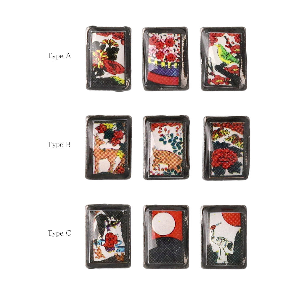 Hanafuda Stud Earring Pack