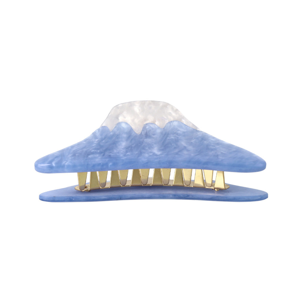 Blue Fuji Yama Hair Claw