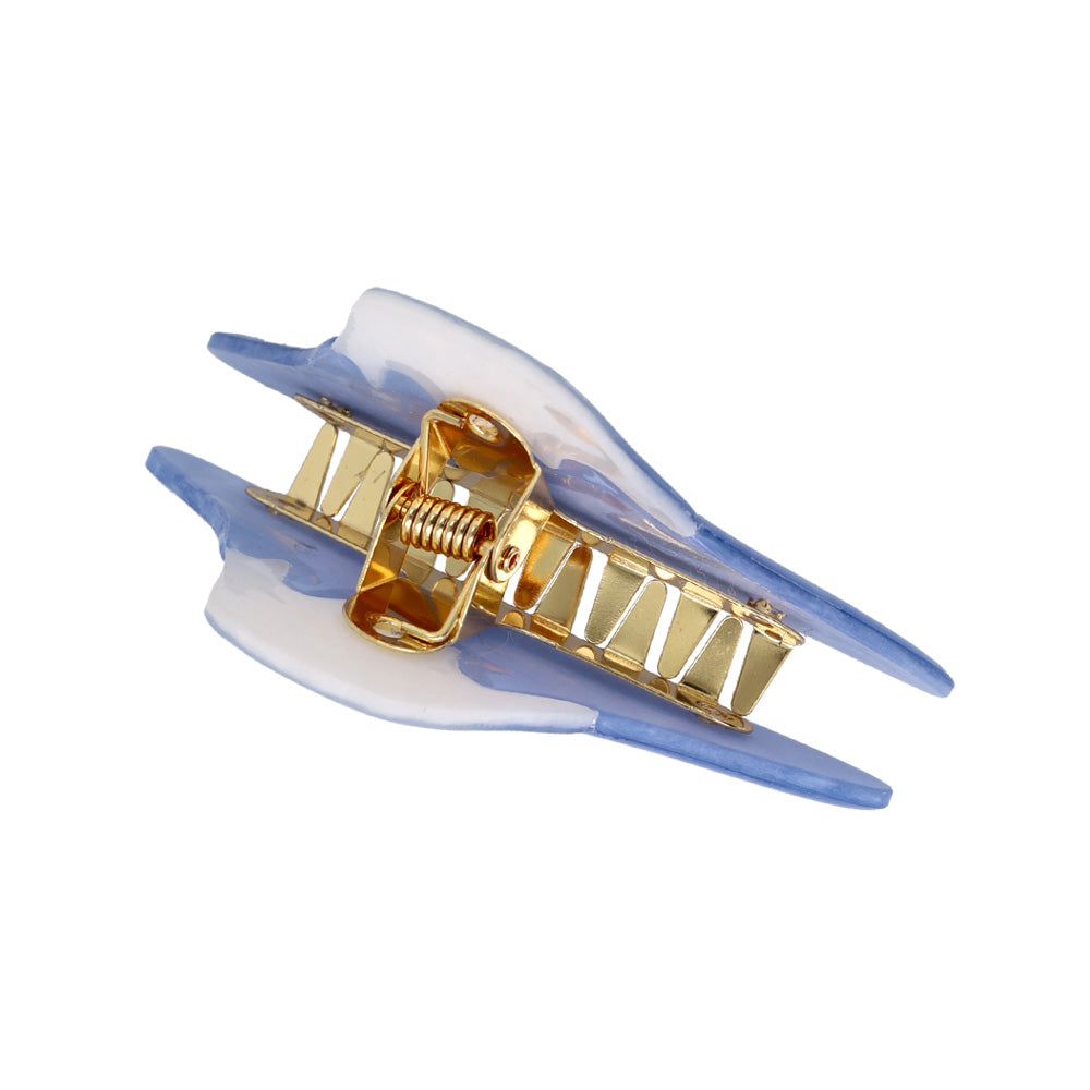 Blue Fuji Yama Hair Claw