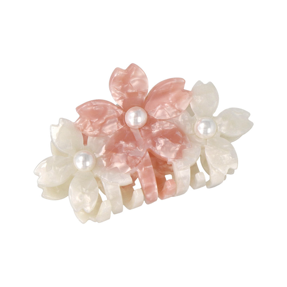 Triple Sakura Hair Claw