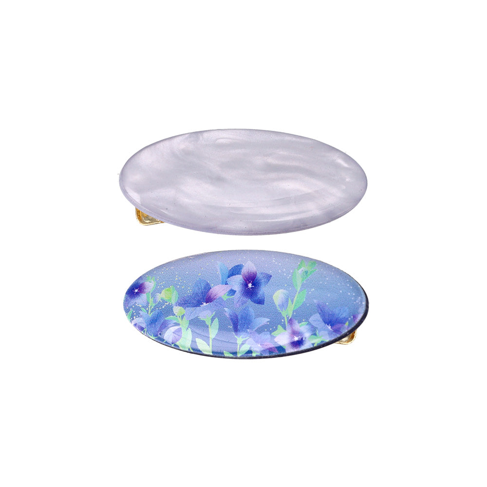 Japan Flair Oval Hair Clip Set