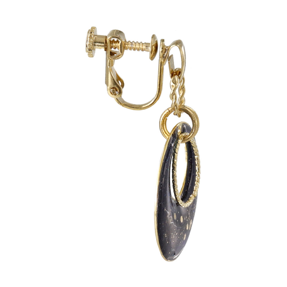 Starry Sky Disc Drop Clip Ons