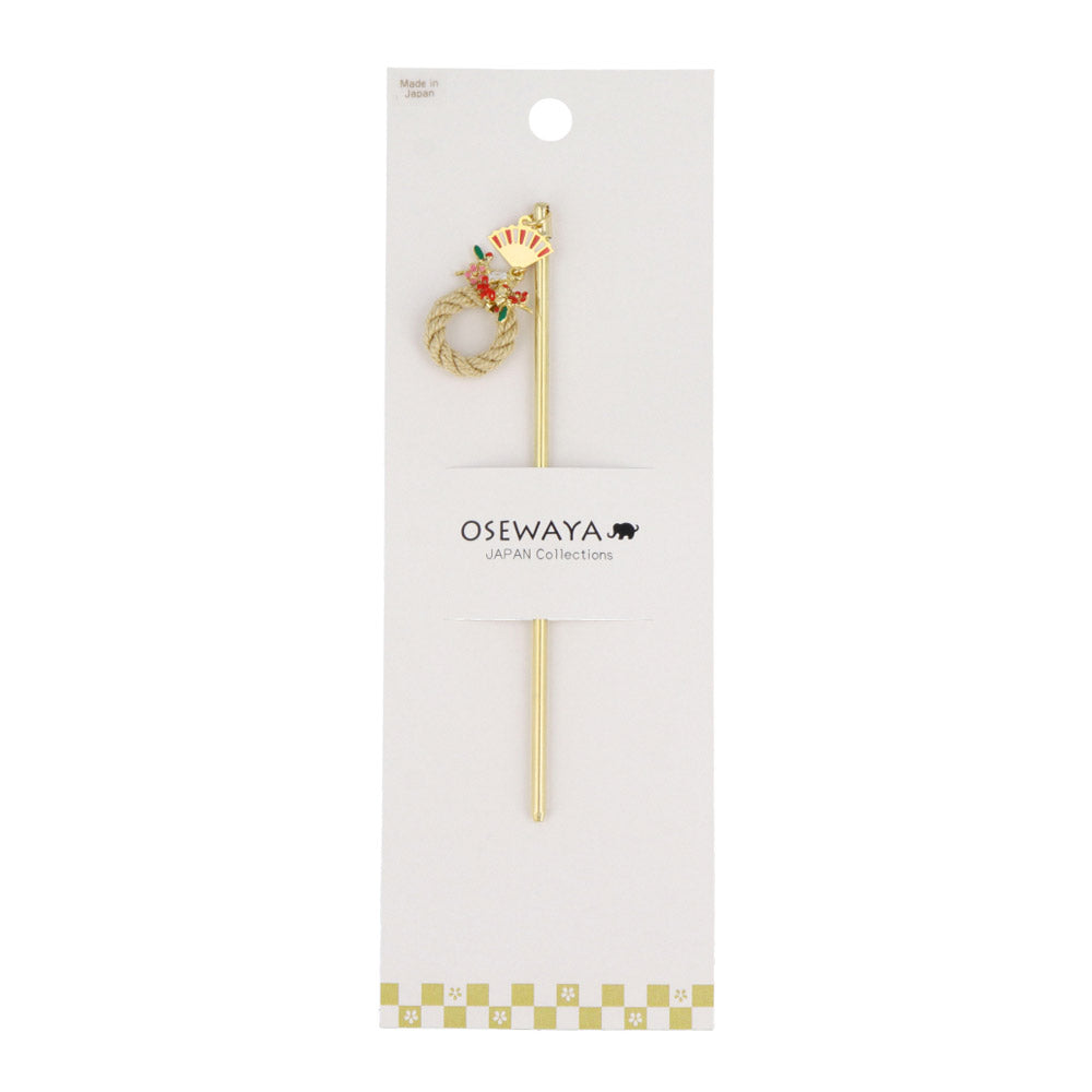 New Year Kanzashi Hair Stick